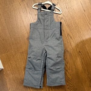 GAP Gray Kids Snow Bib Overalls